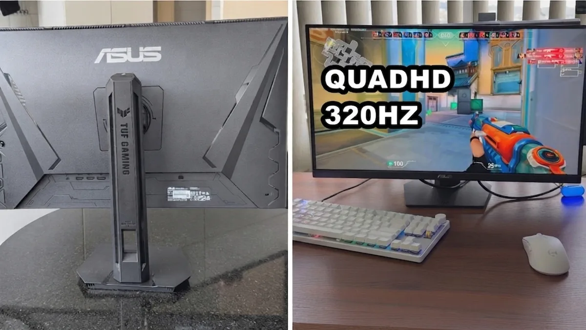 Monitor Asus TUF Gaming QHD 320Hz: o custo-benefício do mês?
