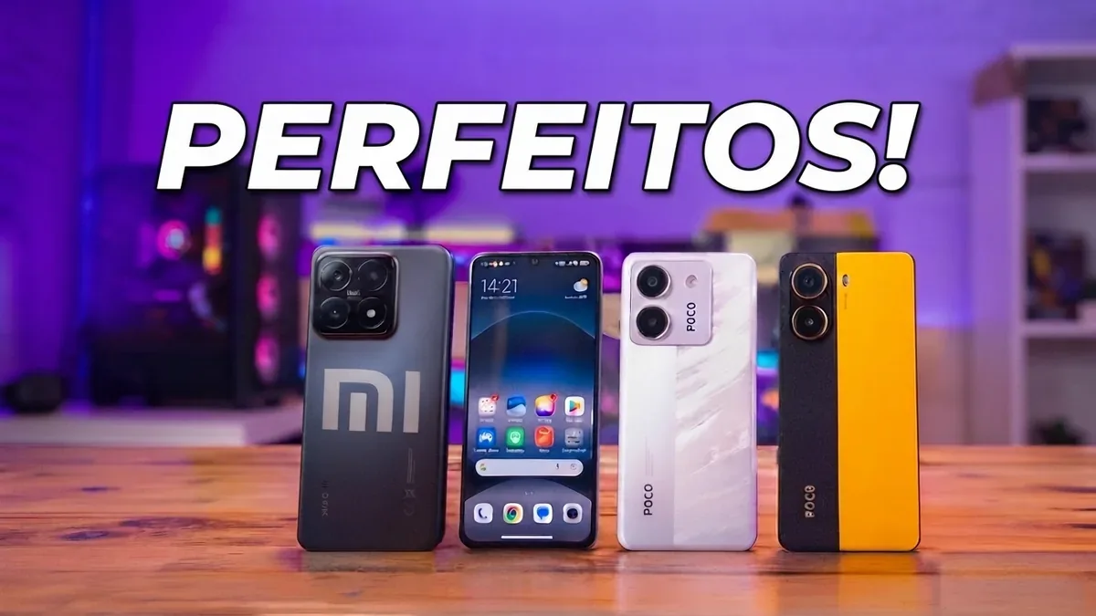 Melhores celulares Xiaomi de 2026: vale a pena ou não?