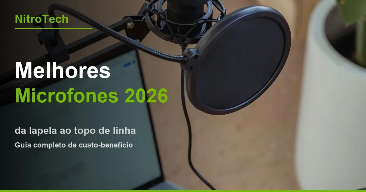 Melhores microfones de 2026: guia completo (da lapela ao topo de linha)