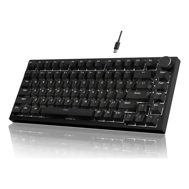 Attack Shark X Ajazz Ak820 Teclado Mecânico Com Fio