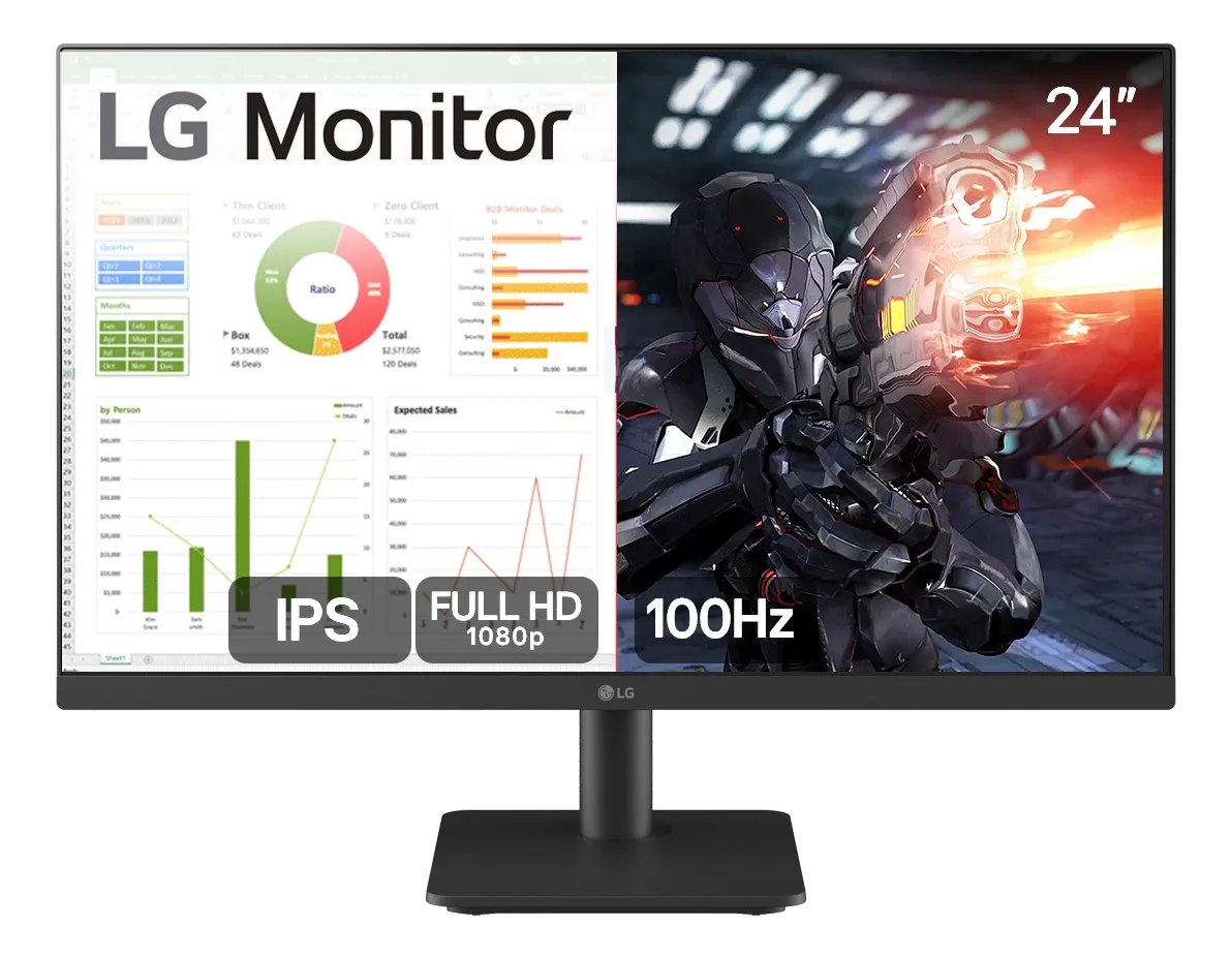 Monitor Gamer LG 24 IPS 100hz 24ms500-b Fullhd