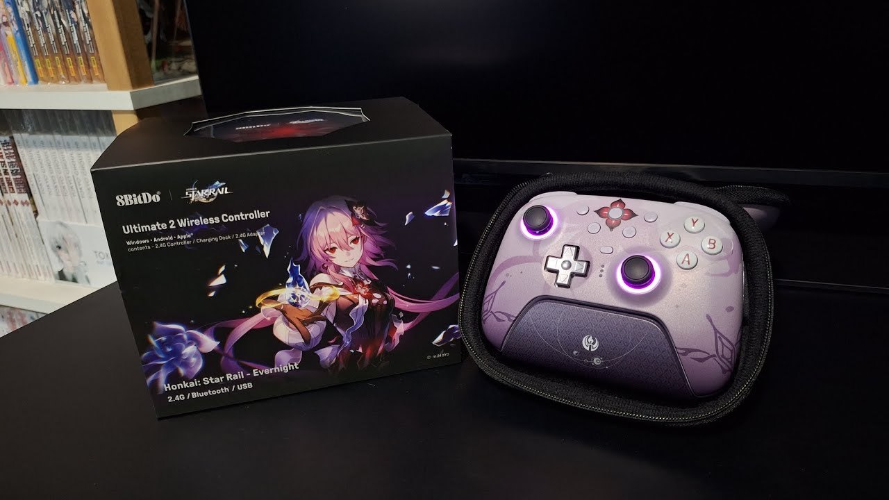 Controle 8BitDo Ultimate 2 Evernight Honkai Star Rail
