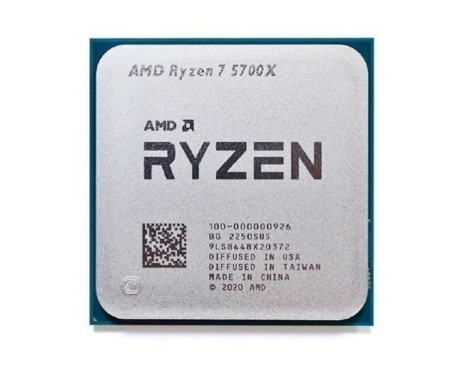 Processador AMD Ryzen 7 5700X, 3,4 GHz, 8 núcleos, 16 threads, cache de 32 MB, soquete AM4, OEM sem cooler