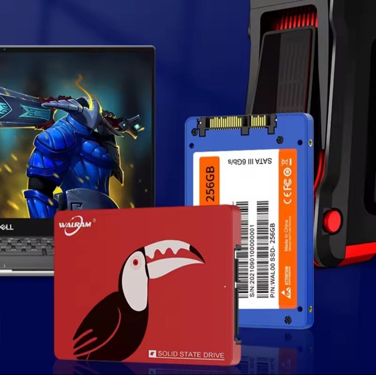 Ssd Sata Walram 512GB