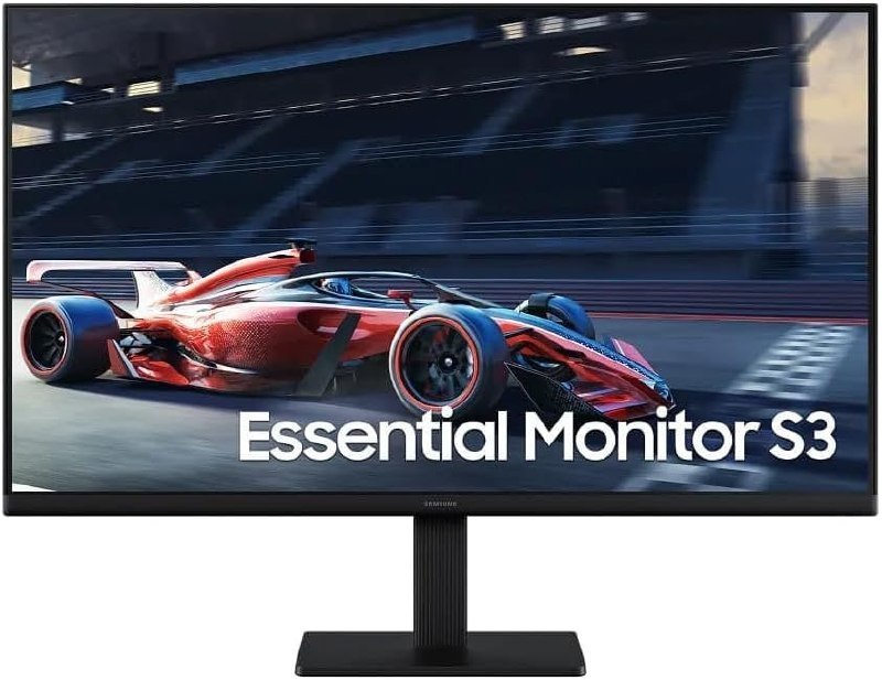 Monitor Gamer Samsung 27 FHD,100 Hz, HDMI, VGA,Preto, S3