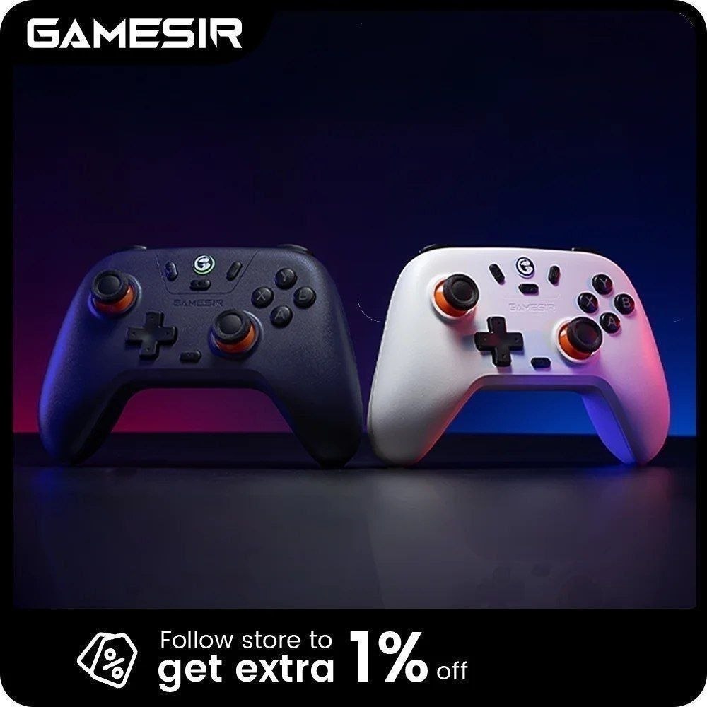 Controle Sem Fio Gamesir T4 Nova Lite, Hall Effect preto