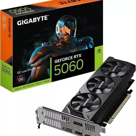 Placa de Video GIGABYTE GEFORCE RTX 5060 LOW PROFILE 8GB