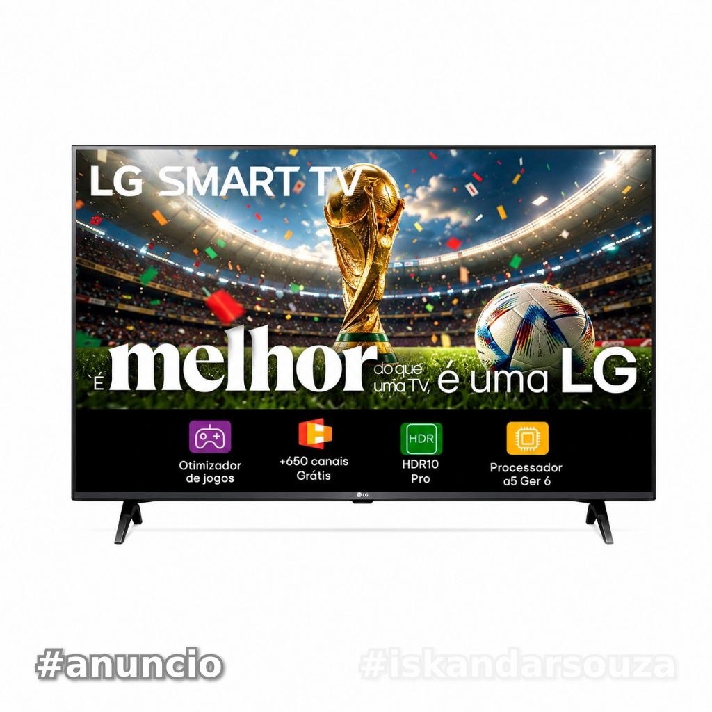 SMART TV LG 43 FULL HD 43LR6700PSA