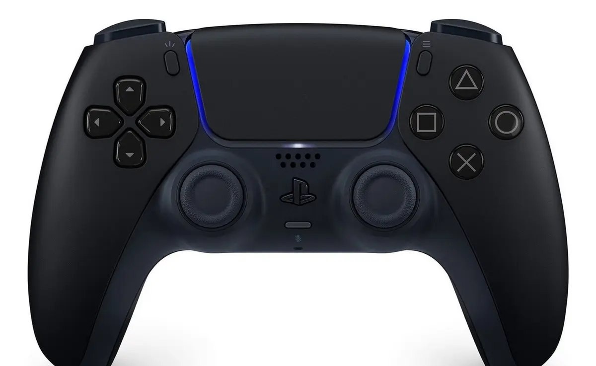 Controle Sem Fio Sony Playstation 5 Dualsense Midnight Black