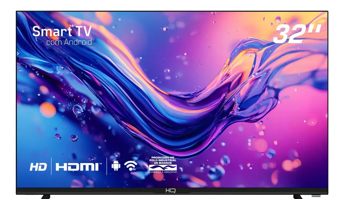 Smart Tv Hq 32 Hd Android 12 Design Slim Hqs32nkhm