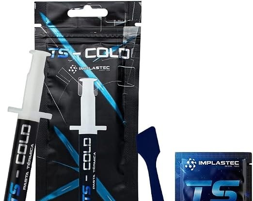 Pasta Térmica TS - COLD 10,5 WMK Seringa 4G - IMPLASTEC