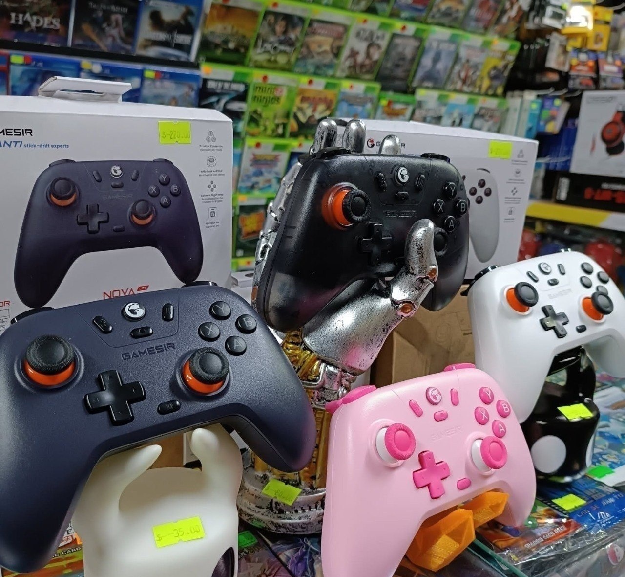 Controle Sem Fio Gamesir T4 Nova Lite, Hall Effect