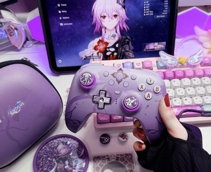 Controle 8BitDo Ultimate 2 Evernight Honkai Star Rail