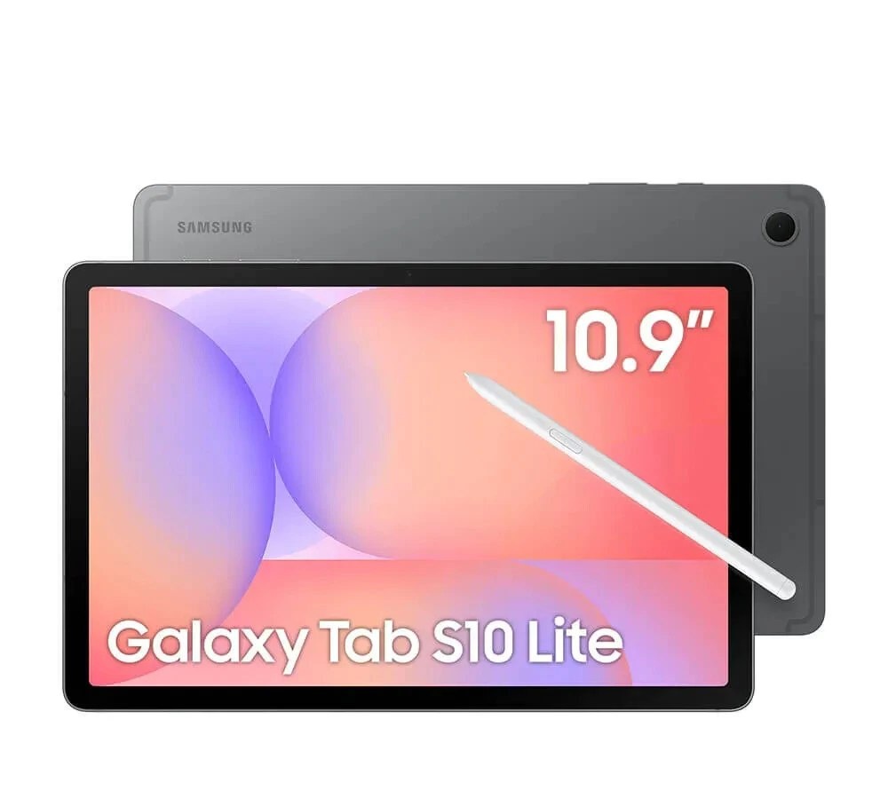 Tablet Samsung Galaxy Tab S10 Lite WiFi, 256GB, 8GB RAM, Tela 10.9, S Pen e Capa Smartbook Cover Inclusas