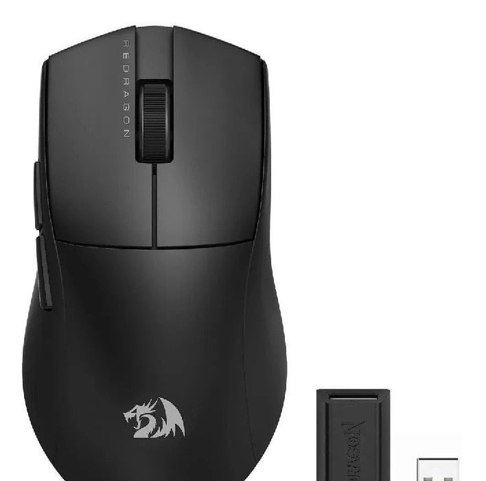Mouse Gamer Redragon King Pro 1K Preto Preto PMW3395