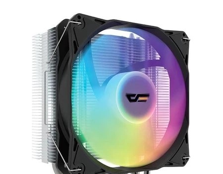 Air Cooler Para Processador Aigo Darkflash Z4, ARGB, 120mm, Preto, Z4-ARGB
