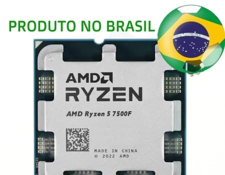 Processador AMD Ryzen 5 7500F AM5 OEM Novo