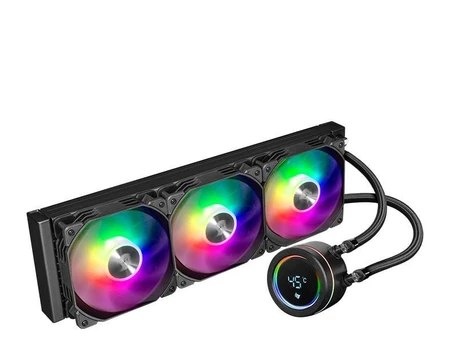 Water Cooler Pichau Aqua 360X, ARGB, 360mm, Preto, PCH-AQA360X-BK01