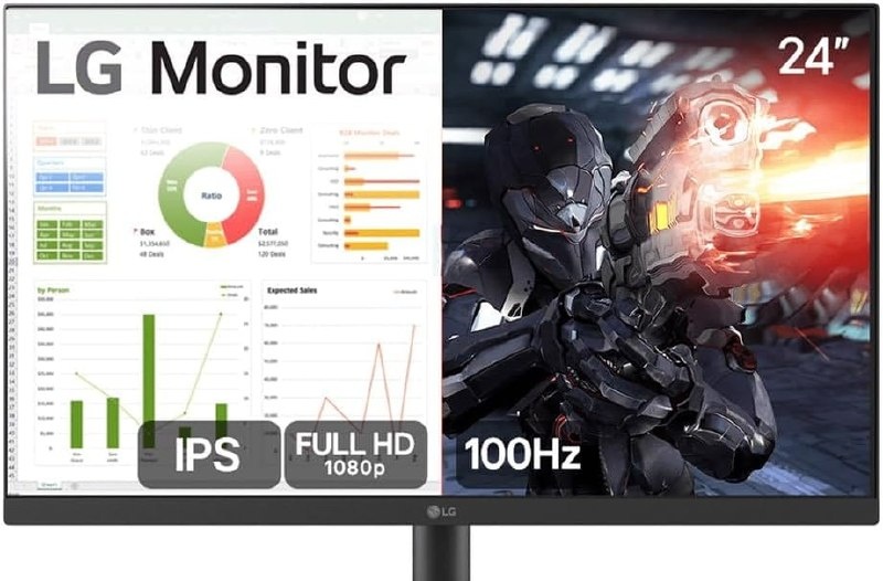 Monitor Gamer LG 24 IPS 100hz 24ms500-b Fullhd