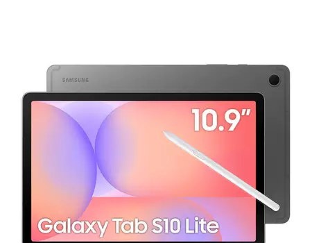 256GB Tablet Samsung Galaxy Tab S10 Lite 5G, 256GB, 8GB RAM, Tela 10.9, S Pen e Capa Smartbook Cover Inclusas
