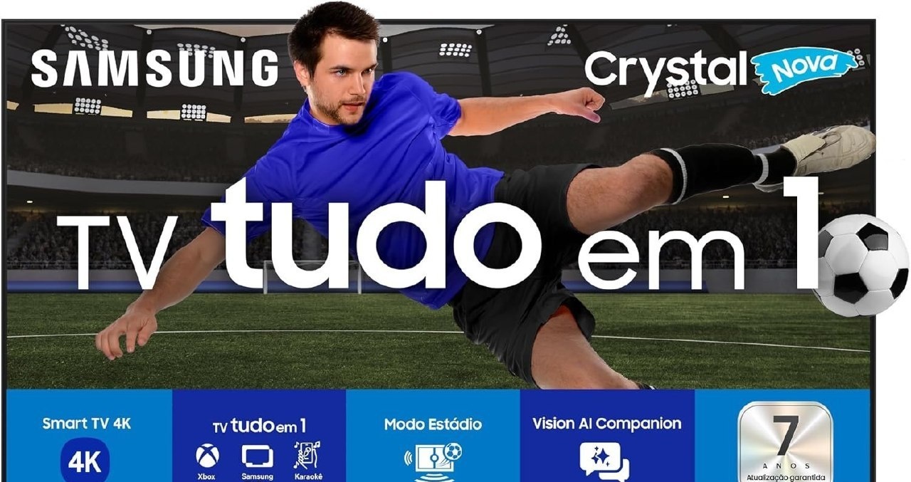 Samsung Smart TV 50 Crystal UHD 4K U8600F 2025