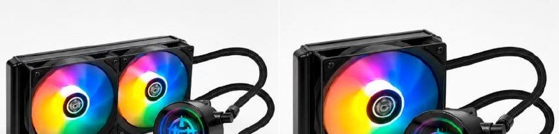 Water Cooler TGT Spartel V2, Rainbow, 240mm, Preto, TGT-SPLV240-BK01