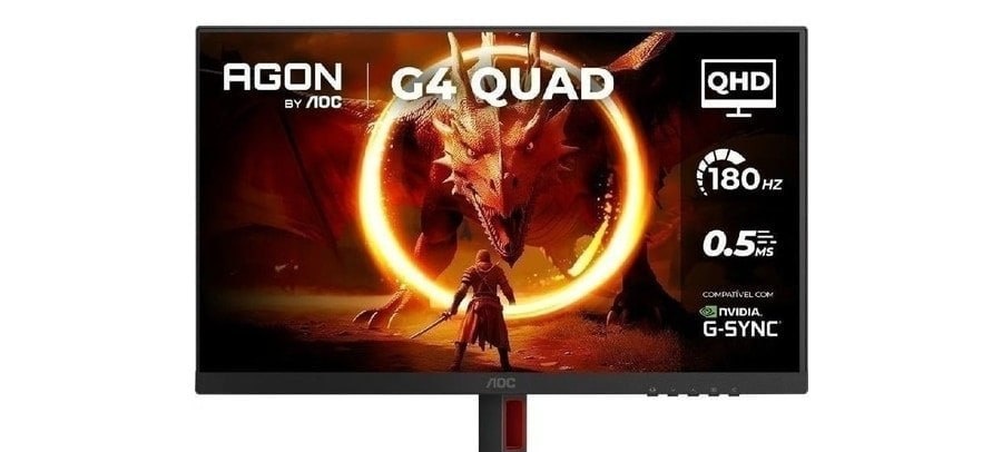 Monitor Gamer AOC AGON Quad 27 Base Ajustável