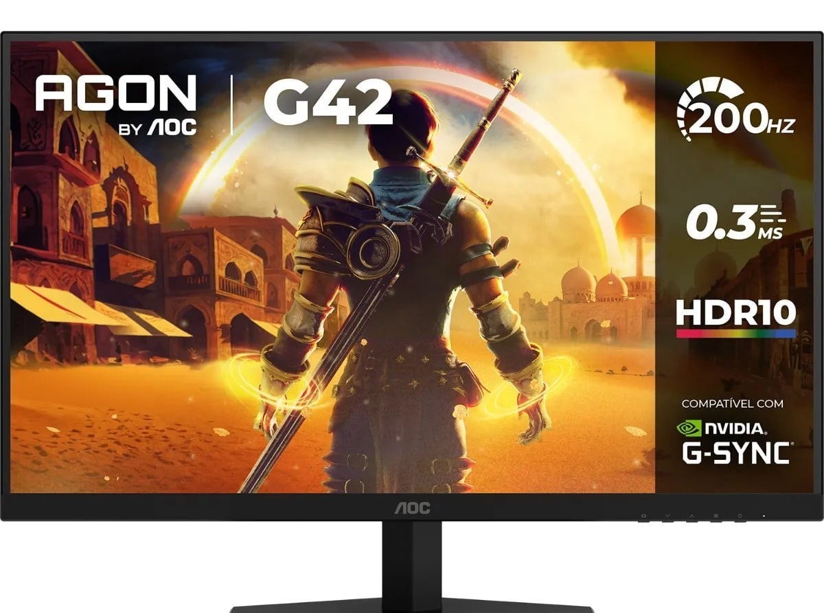 Monitor Gamer AOC AGON G42 27 200Hz 0, 3ms IPS 27G42HE