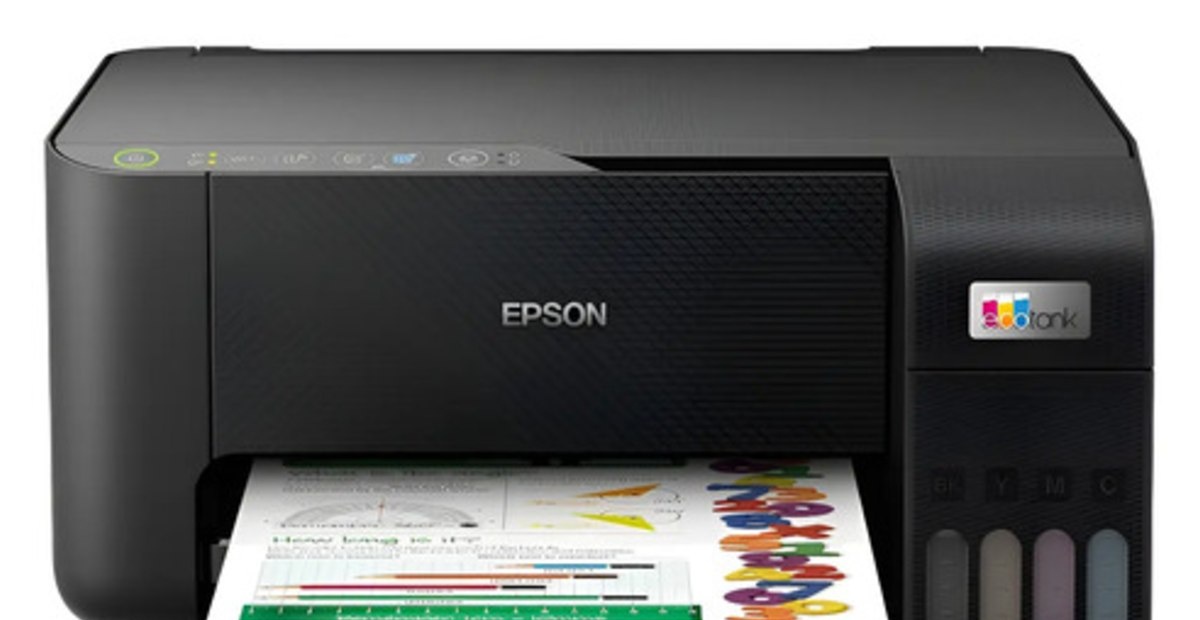 Impressora multifuncional Wi-Fi Epson Ecotank L3250 Mod C11CJ67301