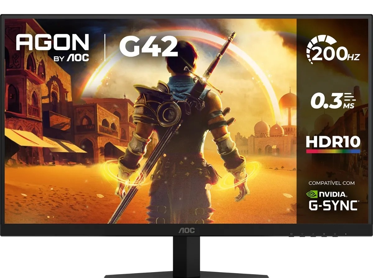 Monitor Gamer AOC AGON G42 27 200Hz 0,3ms IPS 27G42HE
