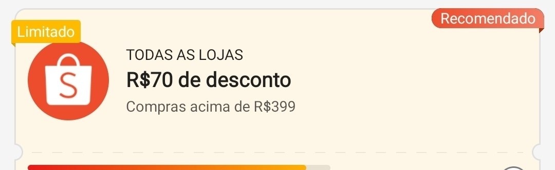 CUPOM SHOPEE