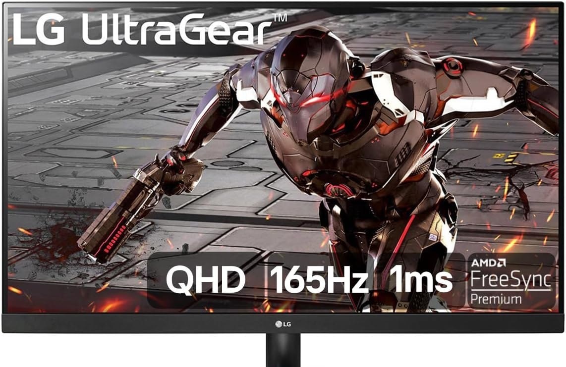 Monitor LG Ultragear 32 165hz 32GN600-32 QHD, 1MS MBR, HDR10, FREE SYNC