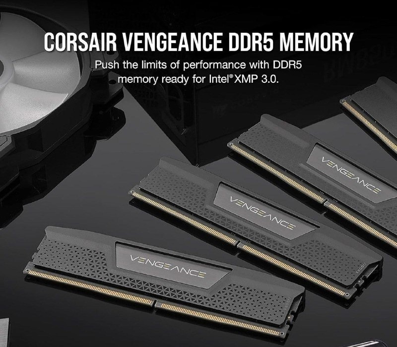 INTERNACIONAL Memória Corsair DDR5 16GB 1X16GB PC5200 Vengeance CMK16GX5M1B5200C40 memoria ram 1x16 5200mhz