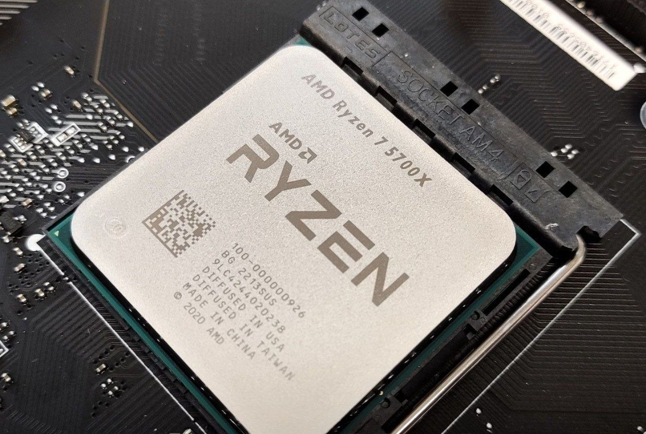 INTERNACIONAL Processador AMD Ryzen 7 5700X, 3,4 GHz, 8 núcleos, 16 threads, cache de 32 MB, soquete AM4, OEM sem cooler