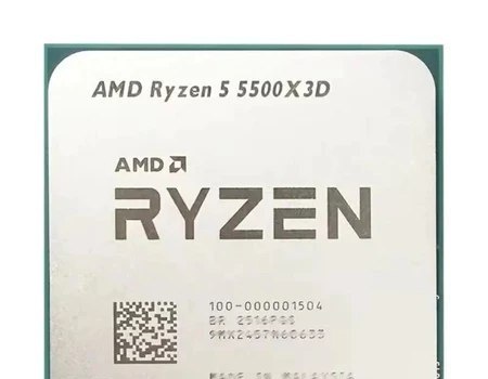 AMD Ryzen 5 5500x3D, 4.0GHz Max Turbo, Cache 96MB, AM4, Novo SBox