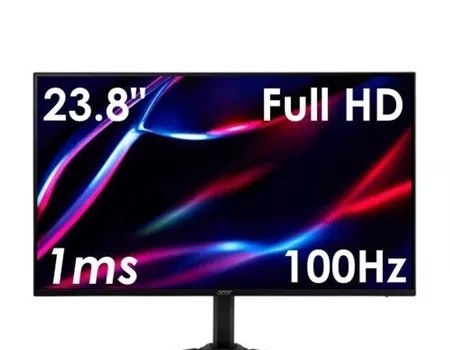 Monitor Gamer Acer KG243Y 23.8 Full HD 144Hz IPS HDMI P1bip - Preto - Bivolt