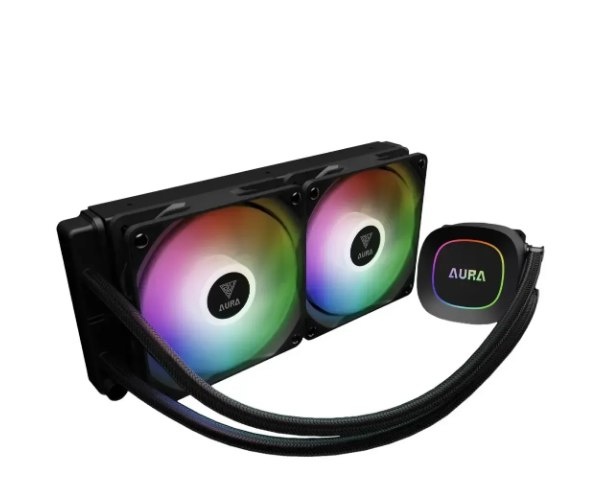 Water Cooler Gl240 Lite Aura Argb Preto Gamdias