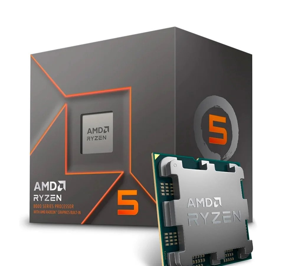 Processador AMD Ryzen 5 8500G Box AM56 Cores12 Threads5.0GHz22MB CacheWraith StealthAMD Radeon 740M