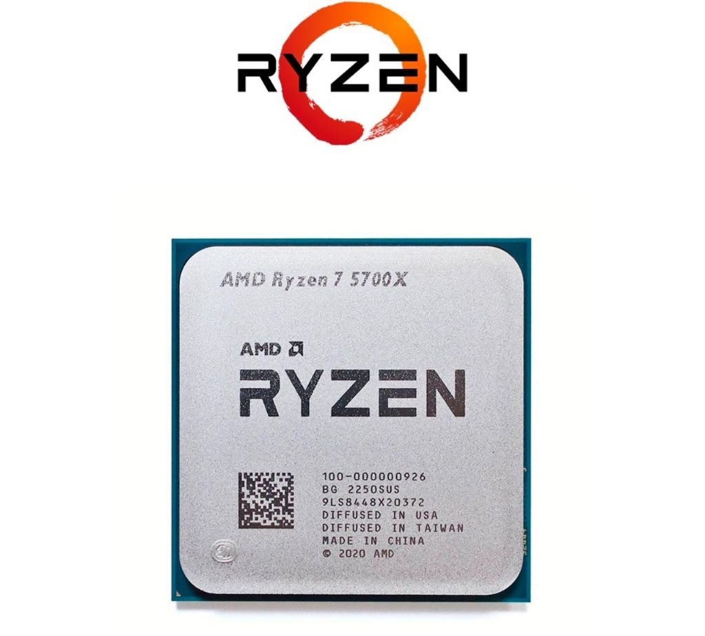 5700x Processador Ryzen 7 5700x 3.4ghz 4.6ghz Max - Novo SBox