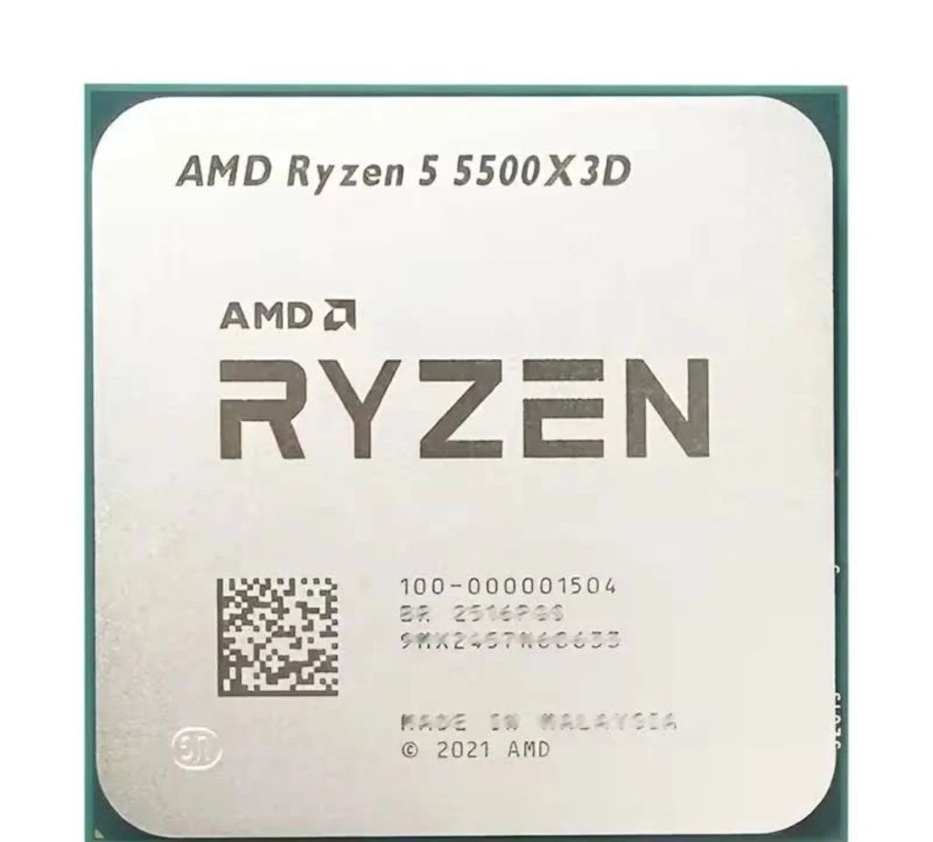 AMD Ryzen 5 5500X3D, 4.0GHz Max Turbo, Cache 96MB, AM4, Novo SBox