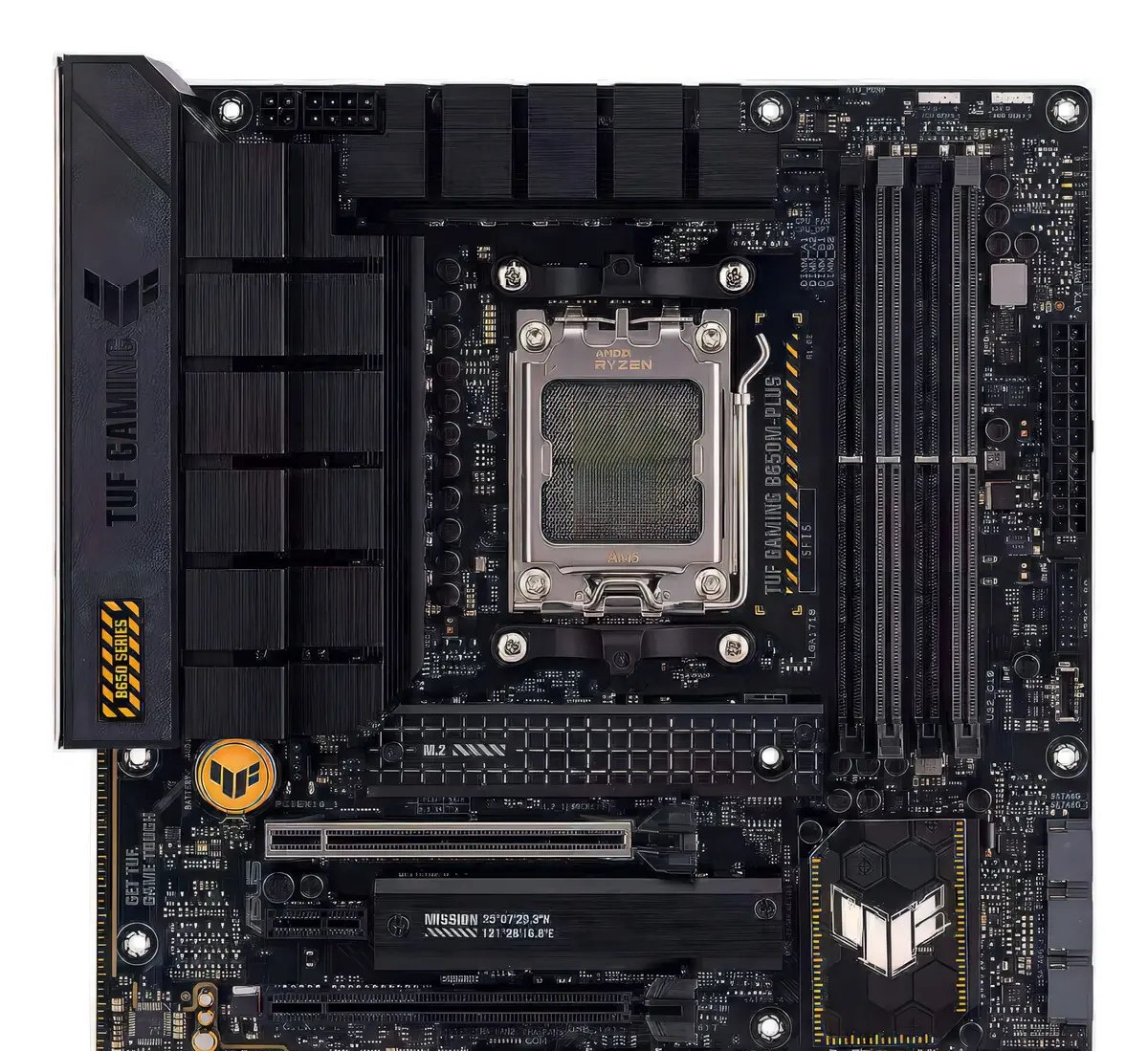 Placa Mãe Asus Tuf Gaming B650m-plus, Am5, Microatx, DDR5