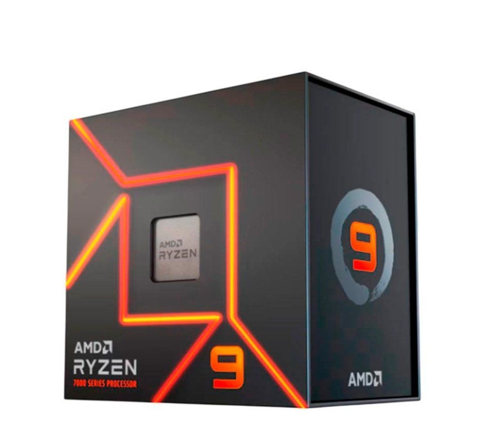 Processador AMD Ryzen 9 7900, 3.7GHz 5.4GHz Max Turbo, Cache 76MB, 12 Núcleos, 24 Threads, AM5, Com Vídeo Integrado - 100-100000590WOF
