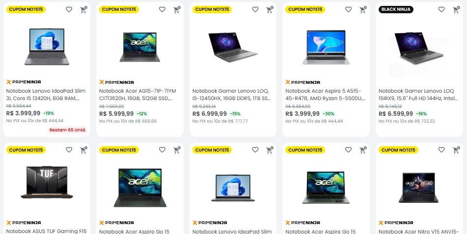 Novo Cupom Kabum