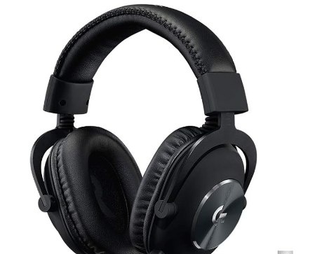 Headset Gamer Sem Fio Logitech G PRO X Wireless LIGHTSPEED com 7.1 Dolby Surround, Tecnologia Blue VO!CE, Design Confortável e Durável, Drivers PRO-G 50 mm e Bateria Recarregável