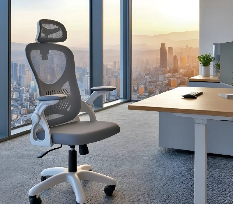 Cadeira De Escritório Columbus Presidente Ergonômica Mesh
