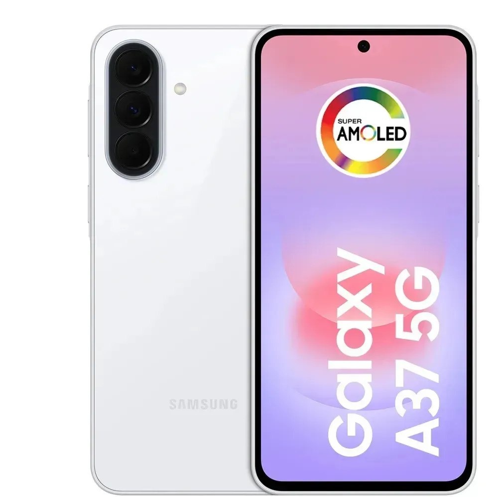 Celular Samsung Galaxy A37 5g 256gb, 8gb Ram, Câmera 50mp Branco