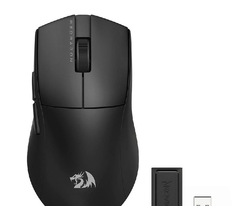 Mouse Gamer Sem Fio Redragon King Pro, 26000 DPI, 7 Botões, Wireless, Bluetooth, Preto - M916-PRO-1K