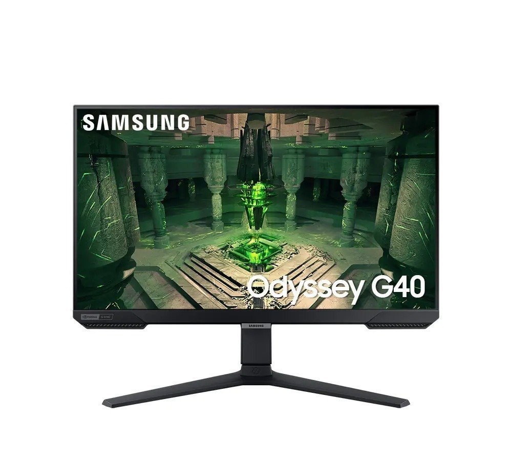 Monitor Gamer Samsung Odyssey G40 27, 240 Hz, 1ms, Ajuste De Altura, Gsync, Freesync,hdmi, Dp, Fhd, Preto