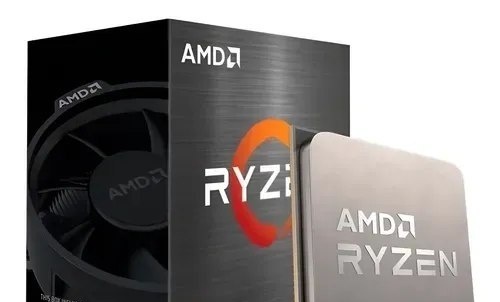 Processador Amd Ryzen 5 5500 Am4 3.6ghz 6c 12t Cache 19mb Com Caixa e Cooler lacrado