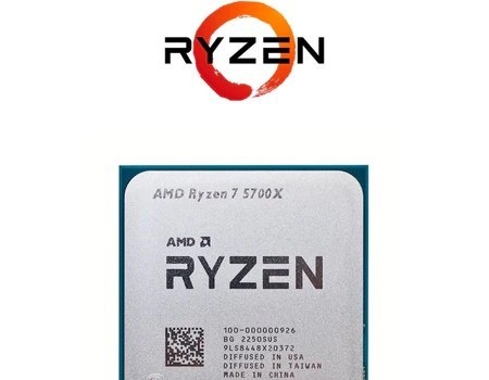 5700x Processador Ryzen 7 5700x 3.4ghz 4.6ghz Max - Novo SBox